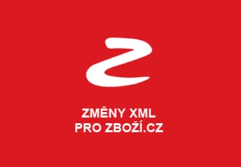 Změna XML feedu pro Zboží.cz 